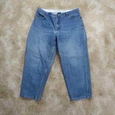 Vintage Vintage Lands End Tapered Leg Jeans Women… - image 1