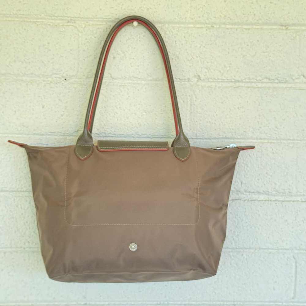 LONGCHAMP LE PLIAGE NYLON SHOULDER TOTE OLIVE GRE… - image 2