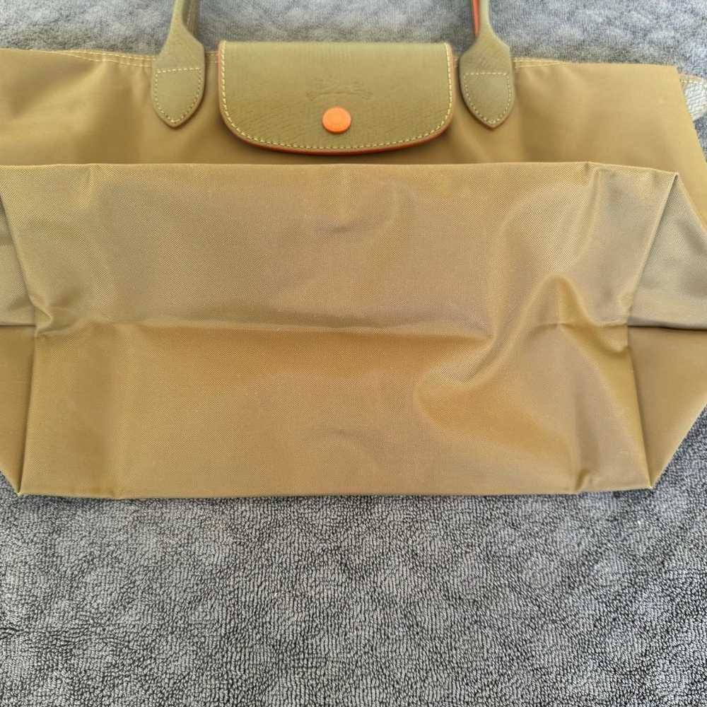 LONGCHAMP LE PLIAGE NYLON SHOULDER TOTE OLIVE GRE… - image 3