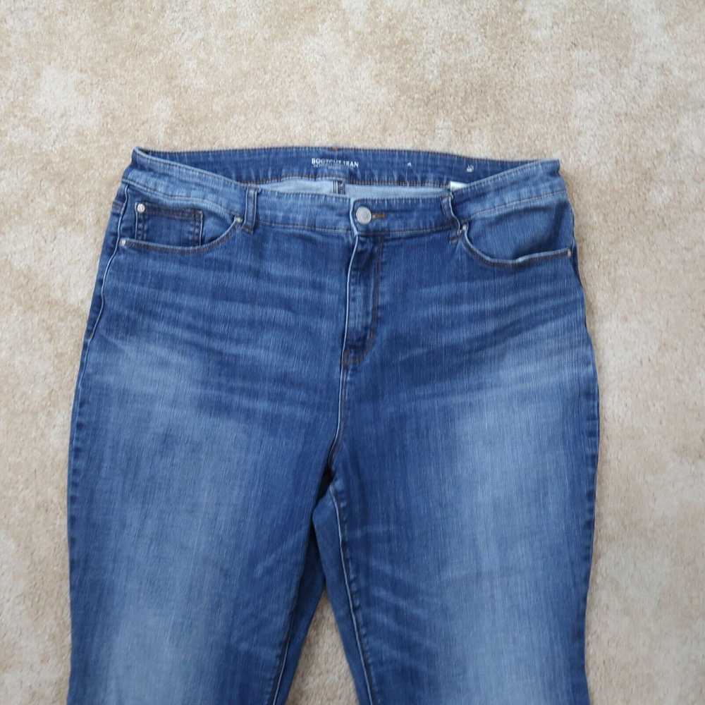 Vintage Chico's Bootcut Jeans Women's 16 Blue den… - image 2