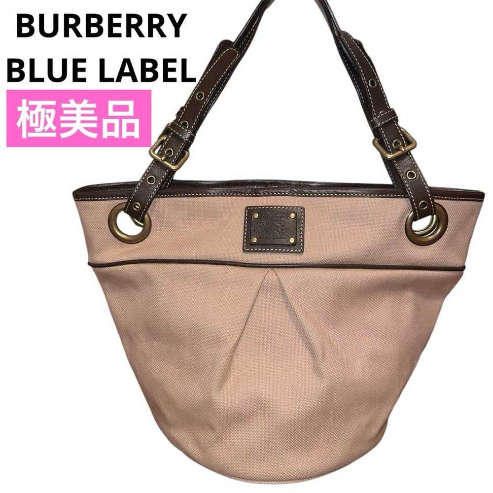 BURBERRY Burberry Blue Label Nova Check Tote Bag - image 1