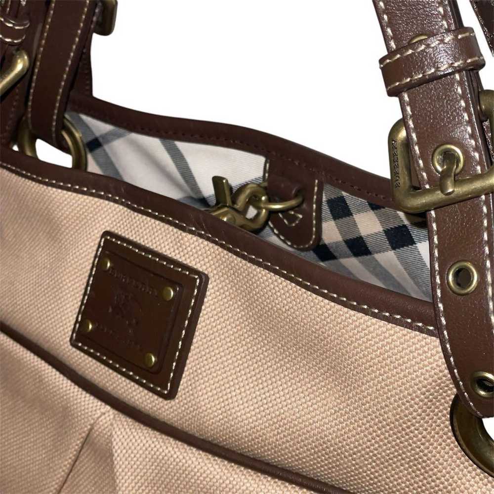 BURBERRY Burberry Blue Label Nova Check Tote Bag - image 5