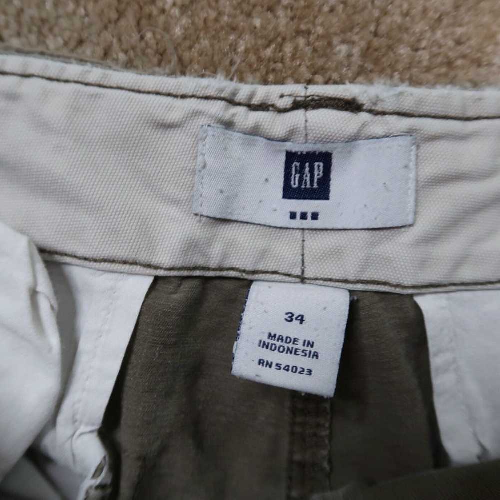 Gap Gap Cargo Shorts Men's 34 Brown Distressed co… - image 3