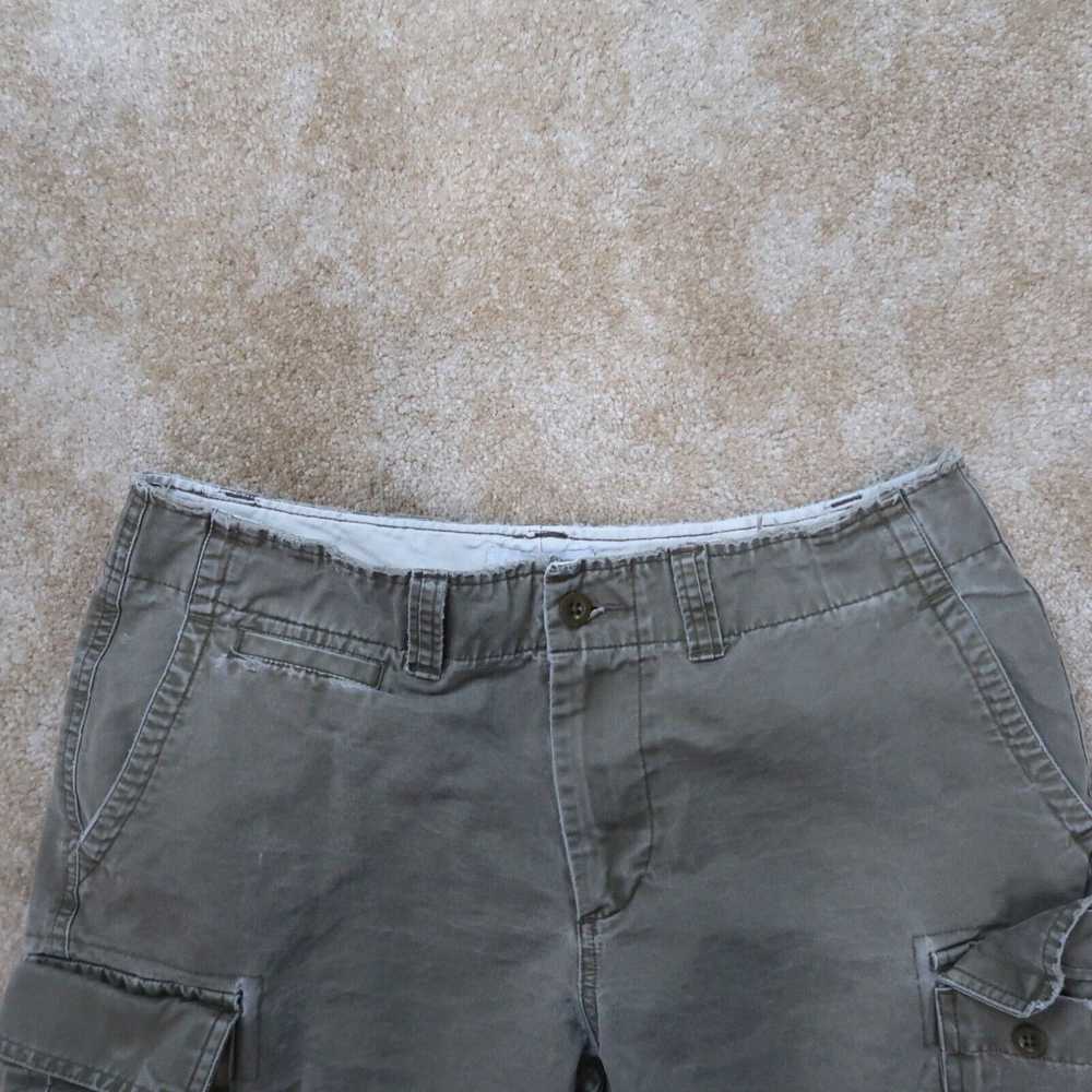 Gap Gap Cargo Shorts Men's 34 Brown Distressed co… - image 4