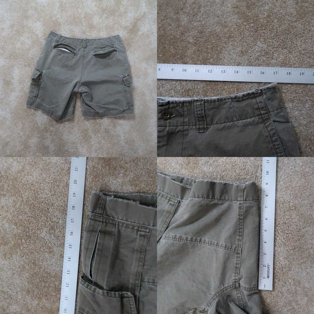 Gap Gap Cargo Shorts Men's 34 Brown Distressed co… - image 8