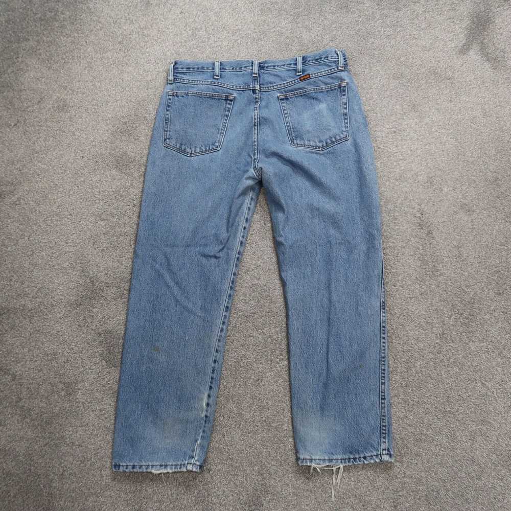 Vintage Rustler Relaxed Fit Jeans Light Wash Men'… - image 5