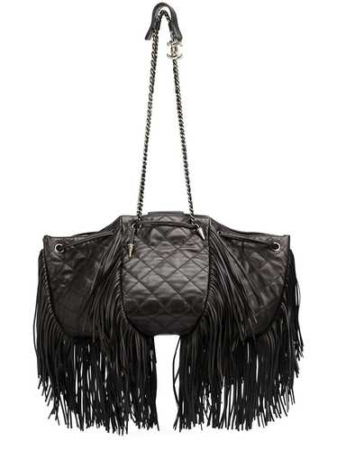 CHANEL Pre-Owned Paris Dallas fringed shoulder bag