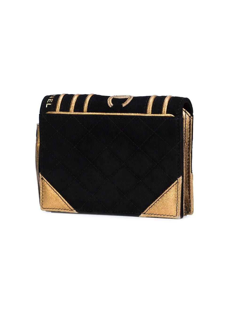 CHANEL Pre-Owned book clutch - Black - image 4