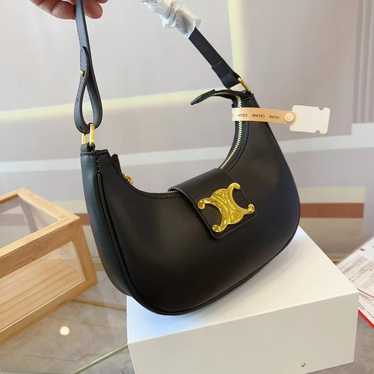 CELINE AVA Triomphe Shoulder Bag