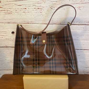 Burberry Haymarket shoulder bag