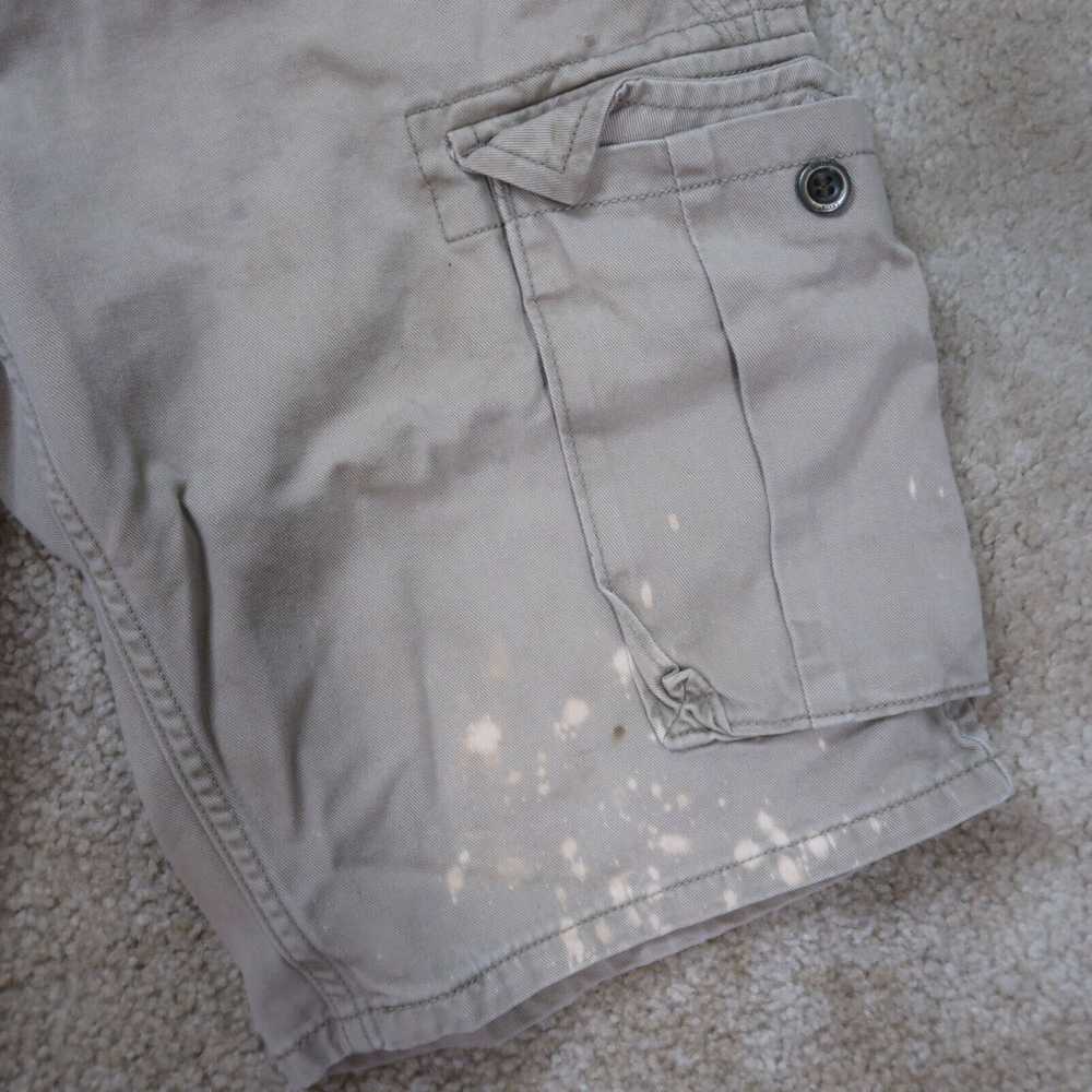 Levi's Mens Beige 30 Cargo Style Distressed Short… - image 3