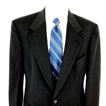 Stafford Stafford Executive Wool 2 Button Blazer 4