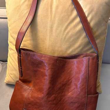 Frye leather purse