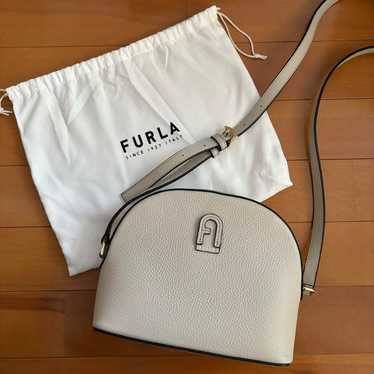 Furla Athena Leather Shoulder Bag