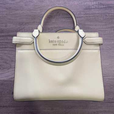 Kate Spade Yellow/Cream hotsell Leather Purse