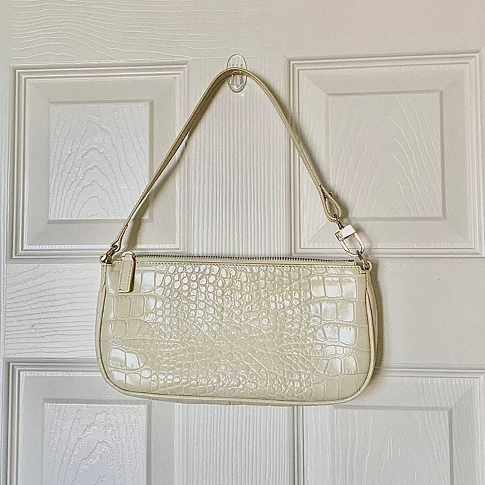 BY FAR Rachel Bag crocodile effect shoulder bag c… - image 3