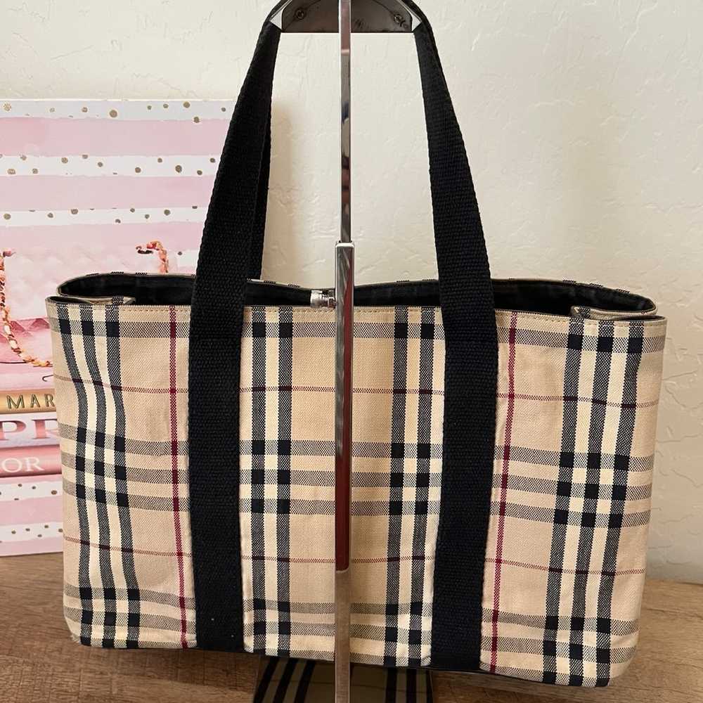 Canvas Burberry London Tote - image 2