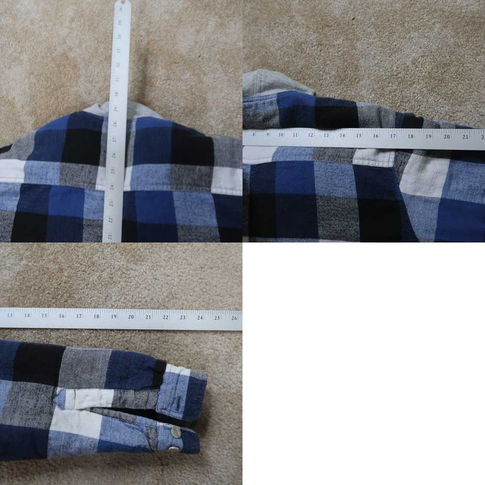 Vintage Hooded Medium Men's Plaid Greatland Flann… - image 8