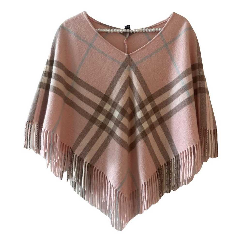 Burberry Wool poncho - image 1