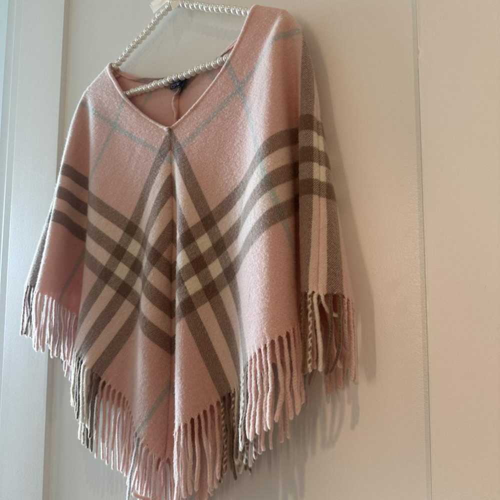 Burberry Wool poncho - image 2