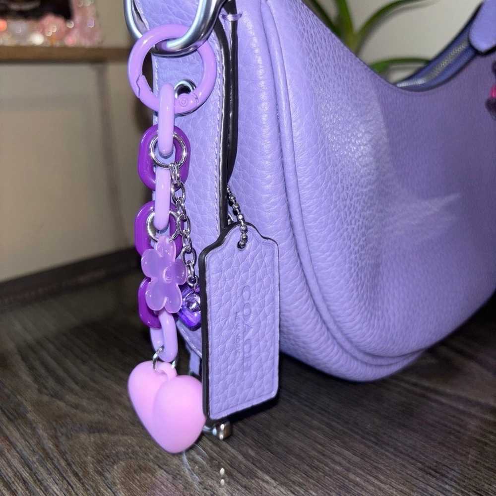 Coach Luna Shoulder Bag in Violet - image 2