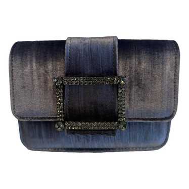 Emanuela Caruso Capri Velvet clutch bag - image 1