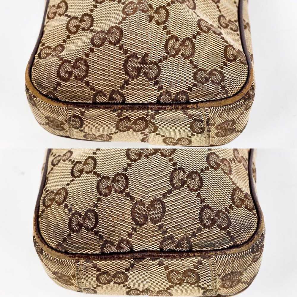 GUCCI Shoulder Bag Crossbody GG Canvas Beige - image 6