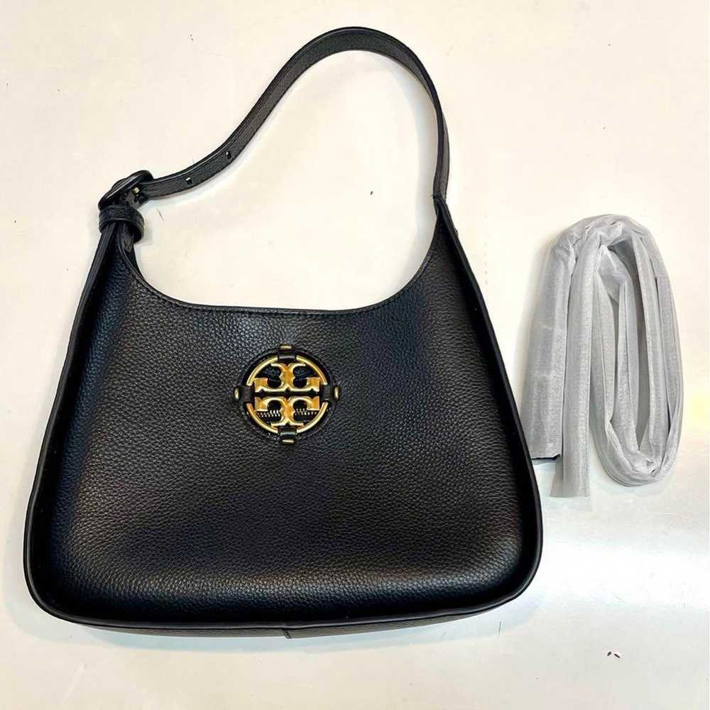 ★! ★ Tory Burch Mirror Small Hobo Shoulder Bag. - image 2