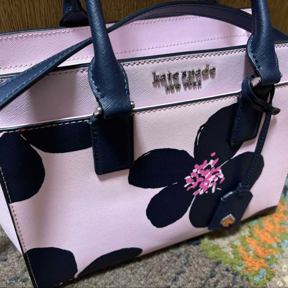 Brand new Kate Spade floral print shoulder bag 2w… - image 2