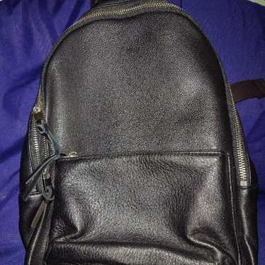 NOBLE ch!iii Leather Backpack ◆ Black ◆ Genuine Le