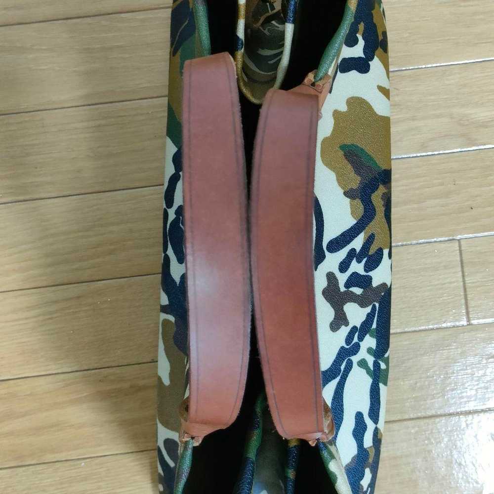 【Rare】IL BISONTE camouflage bag - image 10