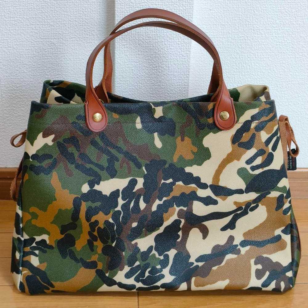 【Rare】IL BISONTE camouflage bag - image 2