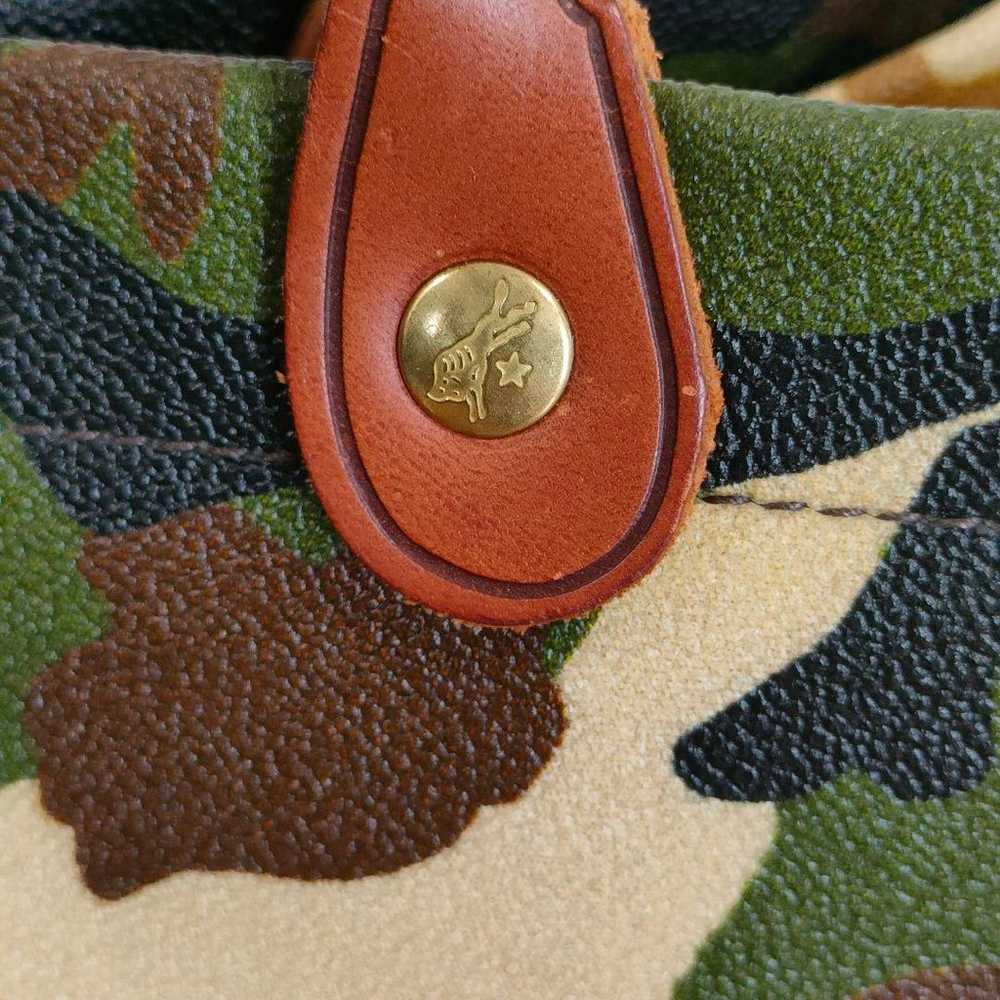 【Rare】IL BISONTE camouflage bag - image 5