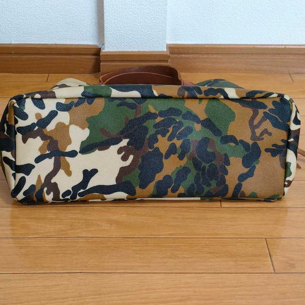 【Rare】IL BISONTE camouflage bag - image 9