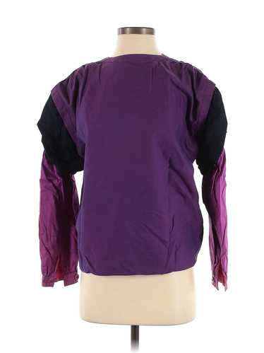 Escada Women Purple Long Sleeve Blouse 36 eur