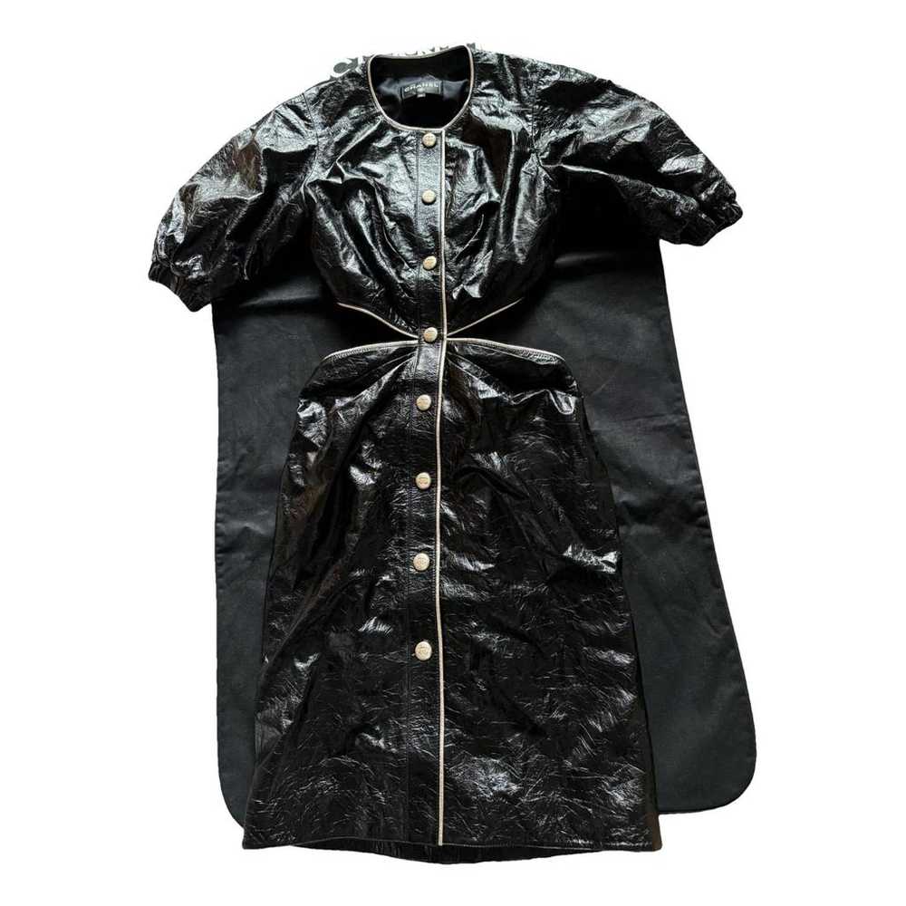 Chanel Leather mid-length dress - image 1