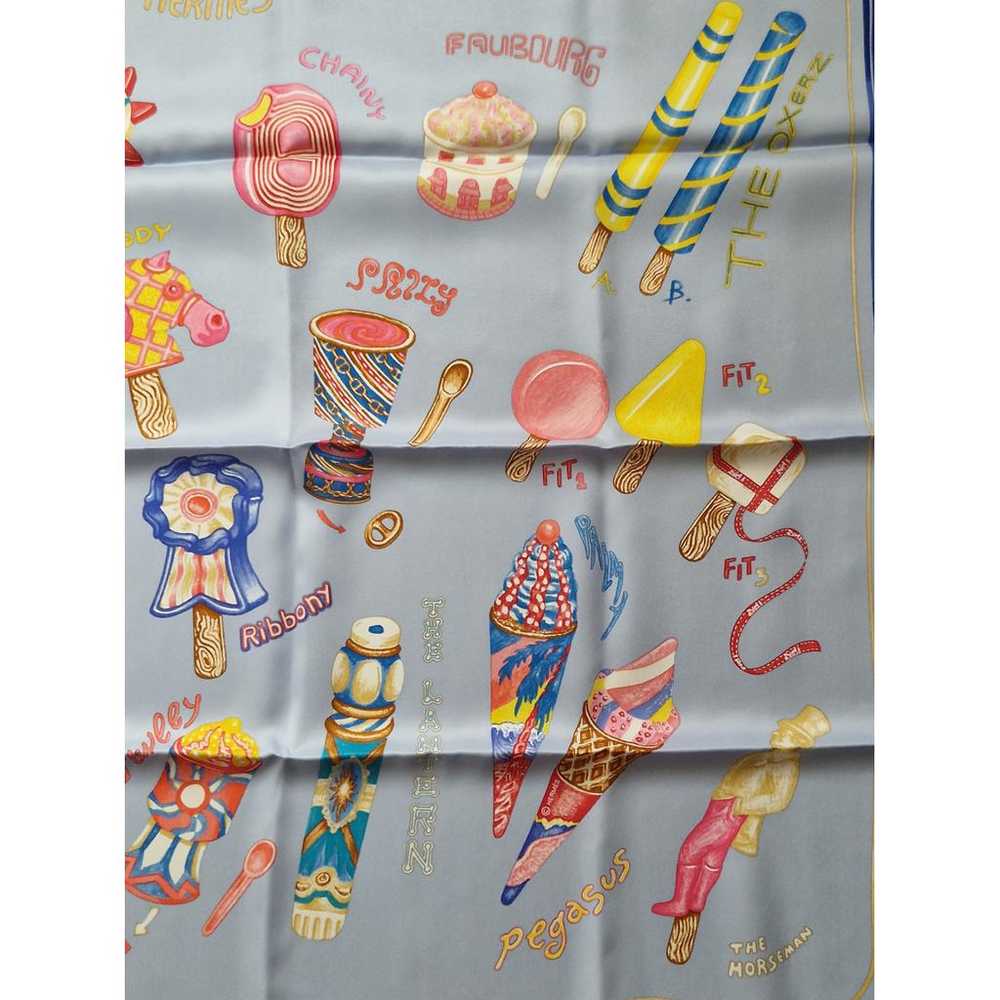 Hermès Carré 70 silk silk handkerchief - image 5