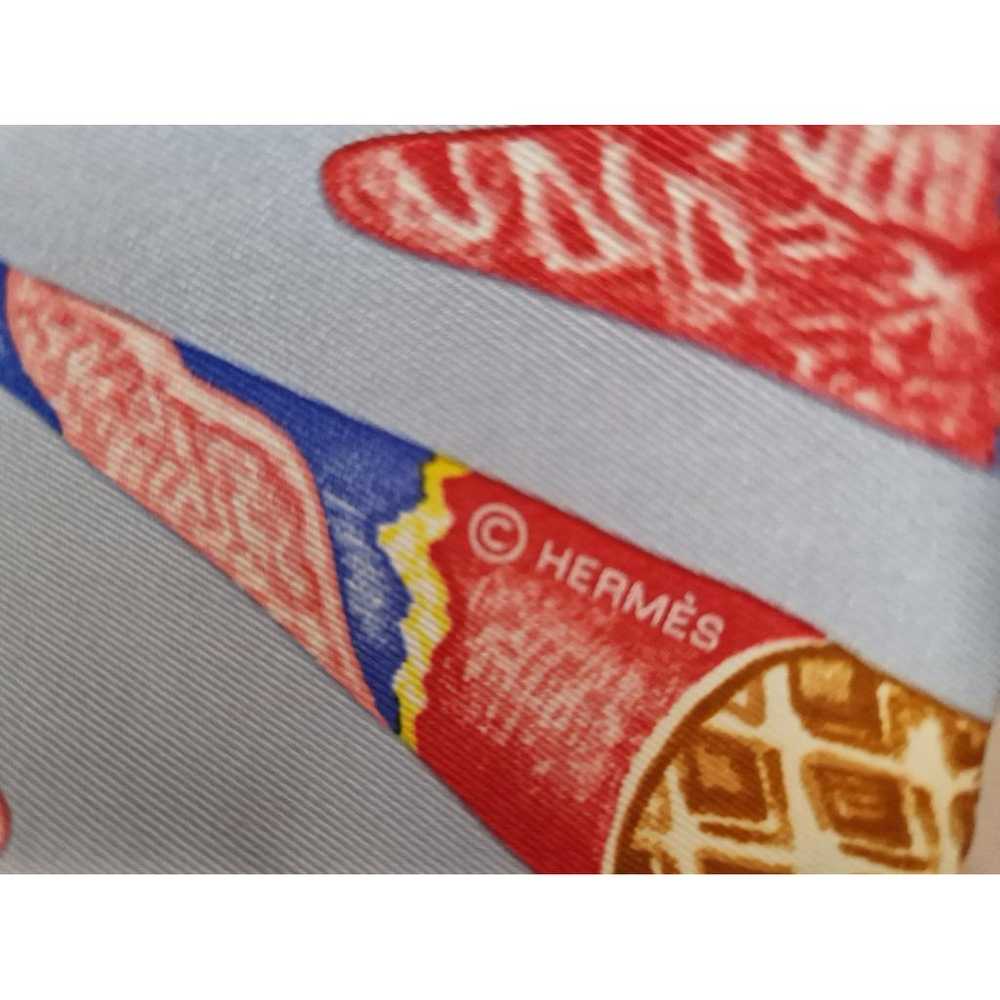 Hermès Carré 70 silk silk handkerchief - image 8