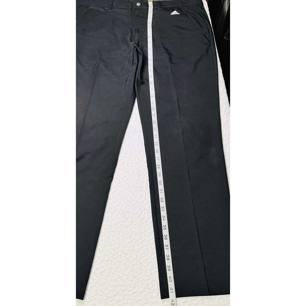 Adidas Adidas Golf Pants Black Polyester Size 38 … - image 3