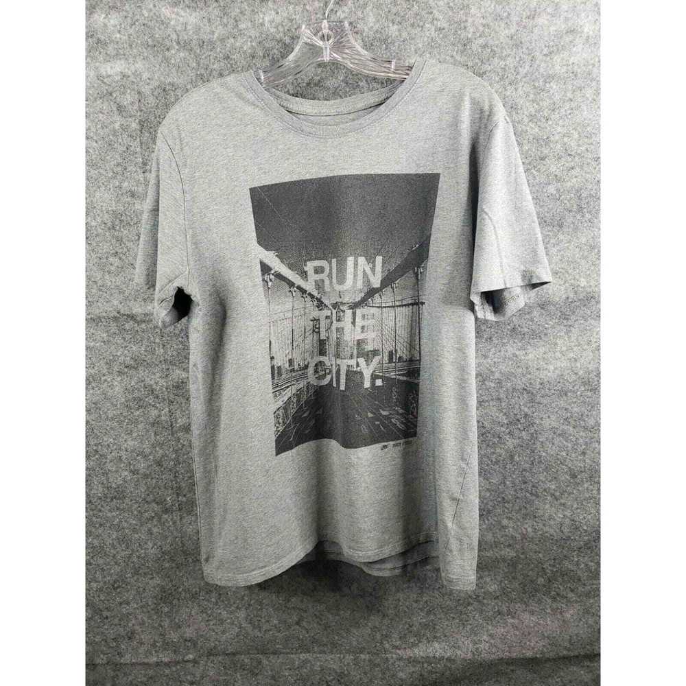 Nike Nike Shirt Top Women Large Gray Graphic Trac… - image 1