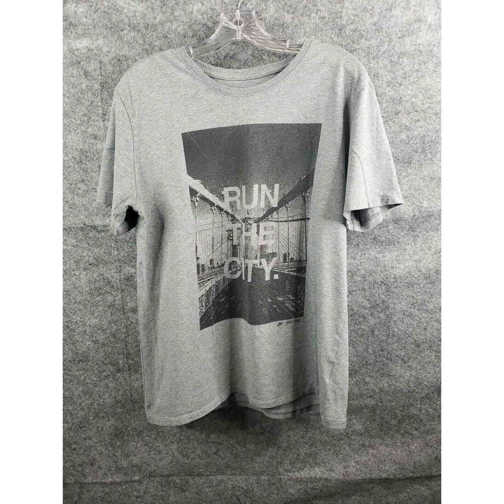 Nike Nike Shirt Top Women Large Gray Graphic Trac… - image 2