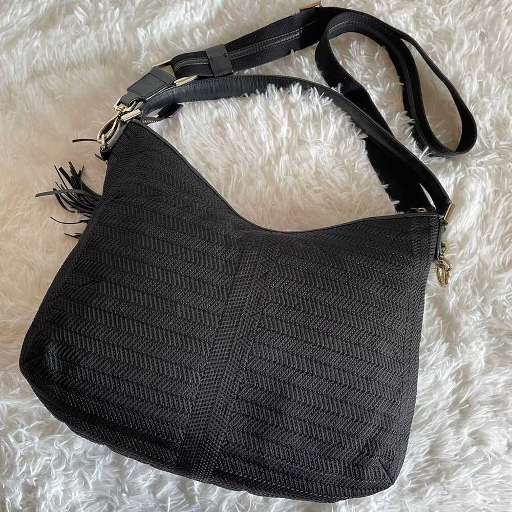 ✨Rare✨ Anya Hindmarch Quilting Woven Shoulder Bag… - image 2