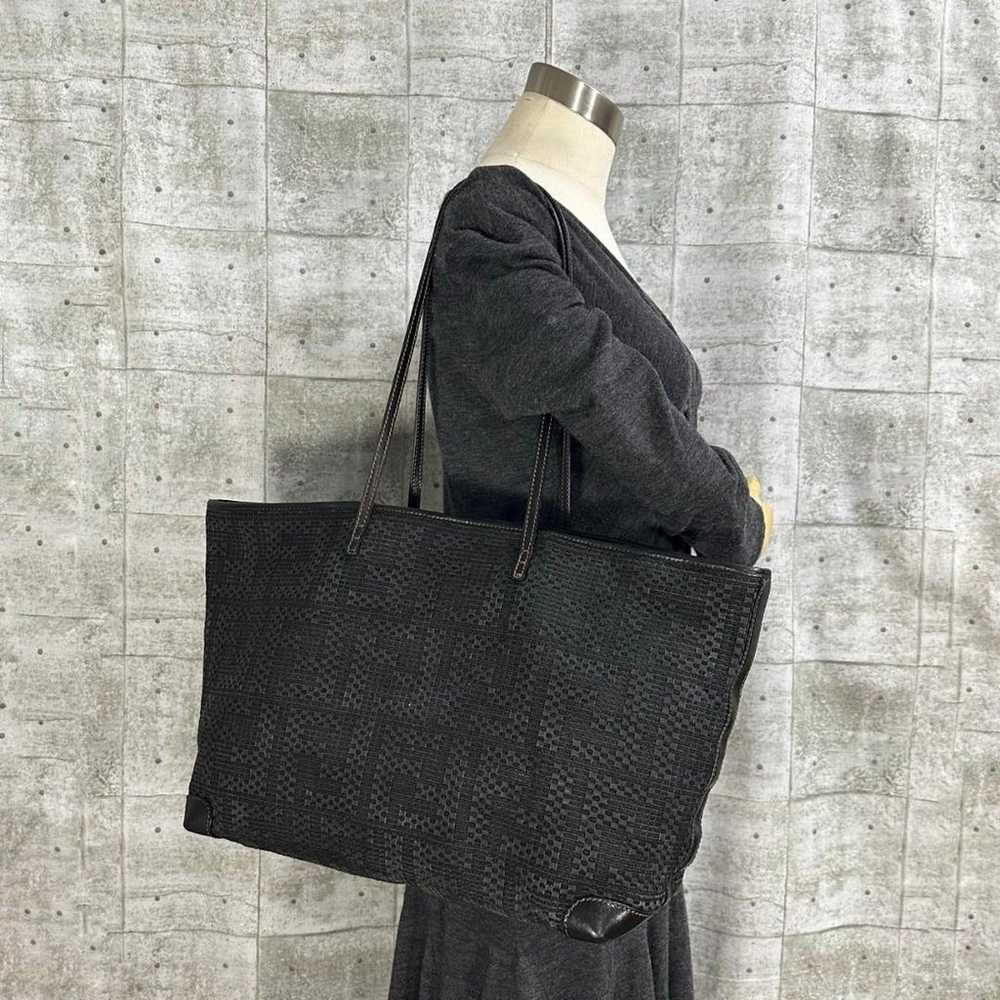 FENDI tote bag with woven Zucca pattern, A4 size … - image 2