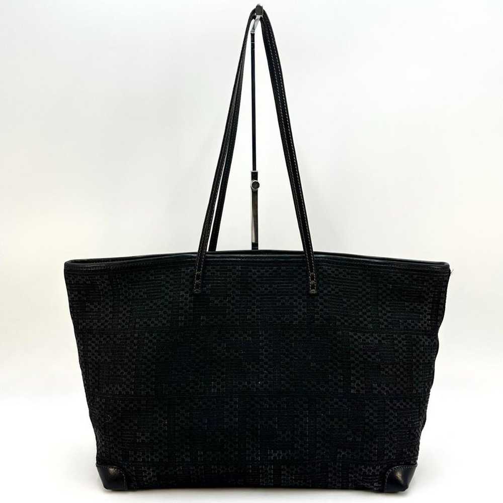 FENDI tote bag with woven Zucca pattern, A4 size … - image 3