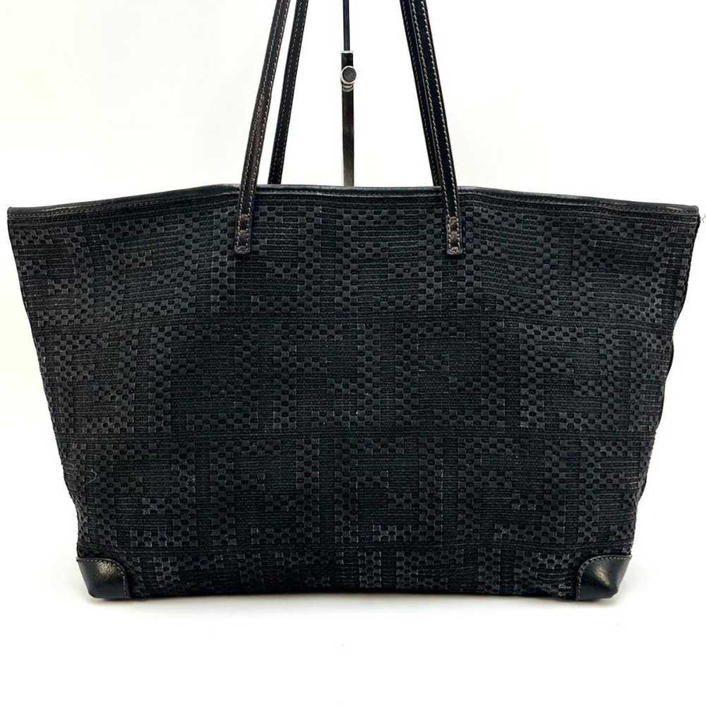 FENDI tote bag with woven Zucca pattern, A4 size … - image 4