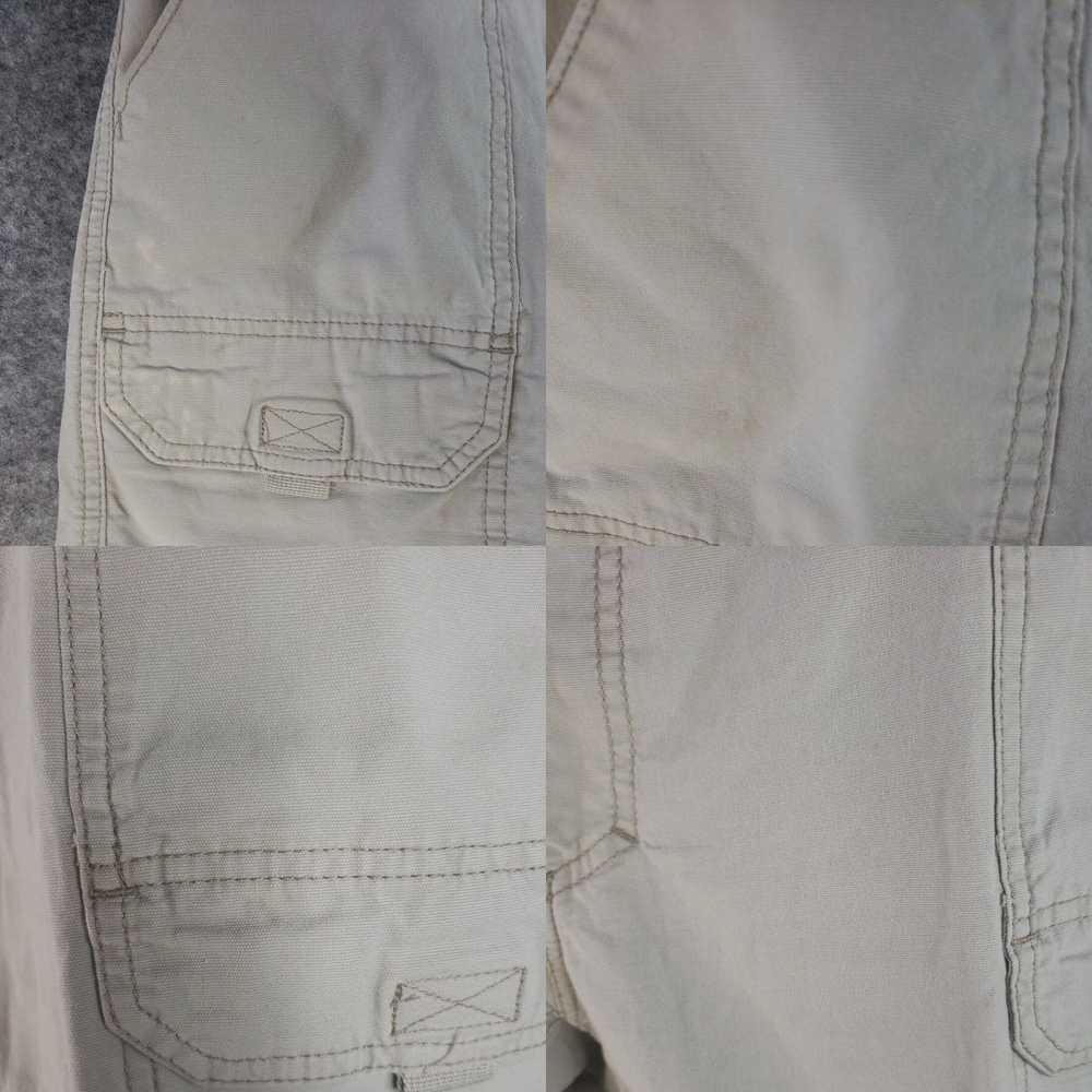 Vintage REI Cargo Shorts Men's 40 Khaki Tan Solid… - image 4