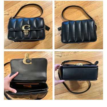 Coach Black Puffer Crossbody