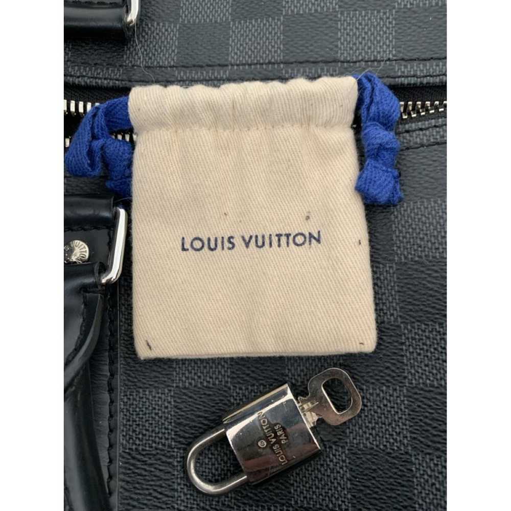 Louis Vuitton Keepall cloth travel bag - image 8