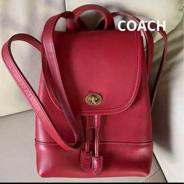 ☆COACH☆ Rare High-Quality Leather Backpack ☆ - image 1