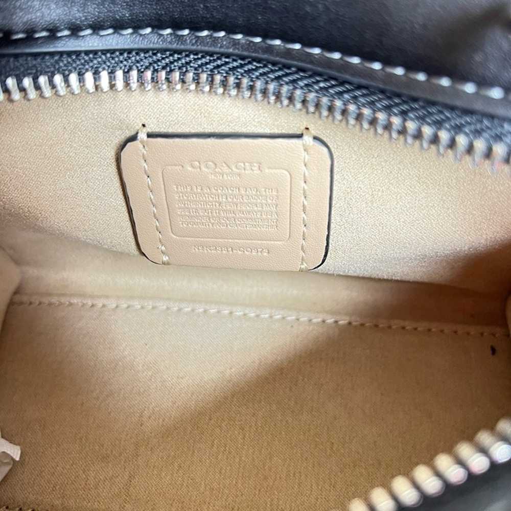 Coach Andrea Mini Carryall In Signature Canvas - image 7